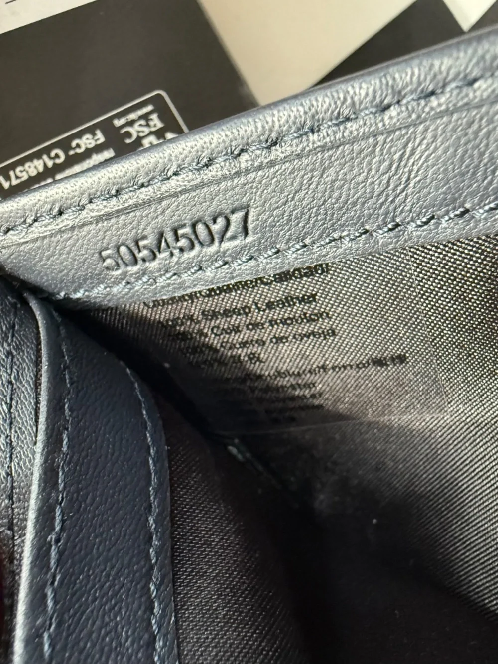 New Hugo Boss Laslo Leather Bifold Wallet